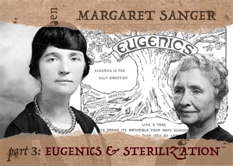In 1921, <b>Sanger</b> penned an article entitled “The <b>Eugenic</b> Value of Birth Control Propaganda,” in which she argued that “the campaign for Birth Control is not merely of <b>eugenic</b> value, but is practically identical in ideal, with the final aims of <b>Eugenics</b>. . Eugenics margaret sanger